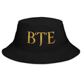 BTE Signature Bucket Hat — Classic Gold Embroidery
