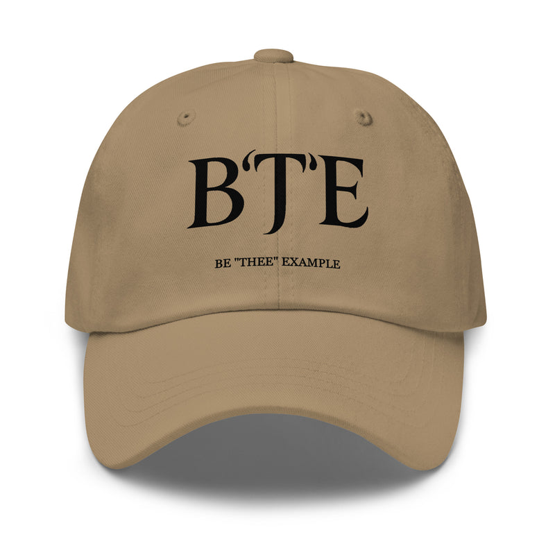 BTE Signature Dad Hat — Everyday Presence Edition