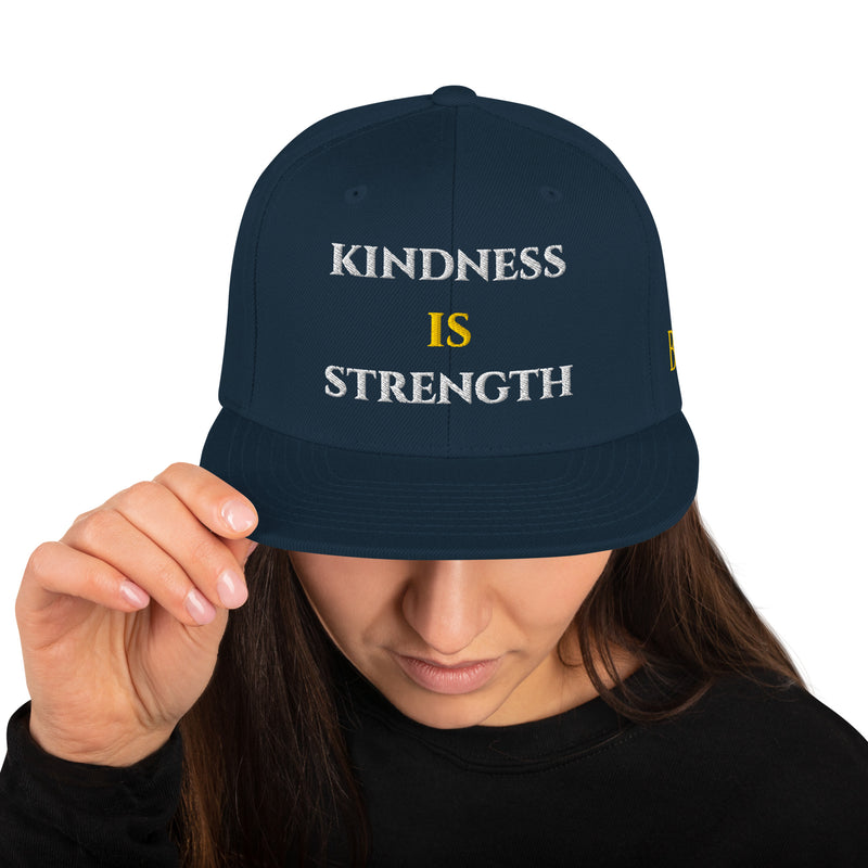 KINDNESS IS STRENGTH™ Snapback Hat | BE "THEE" EXAMPLE™