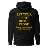 LIGHT GIVER™ — "Let Your Light Be the Proof" Hoodie