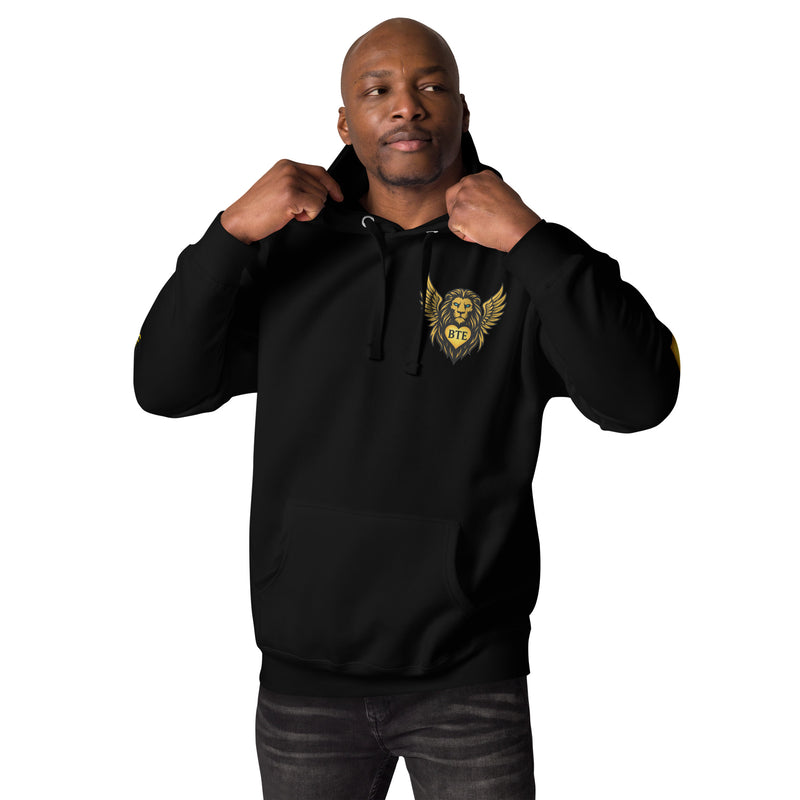 I AM "THEE" EXAMPLE™ Golden Heart Lion Hoodie