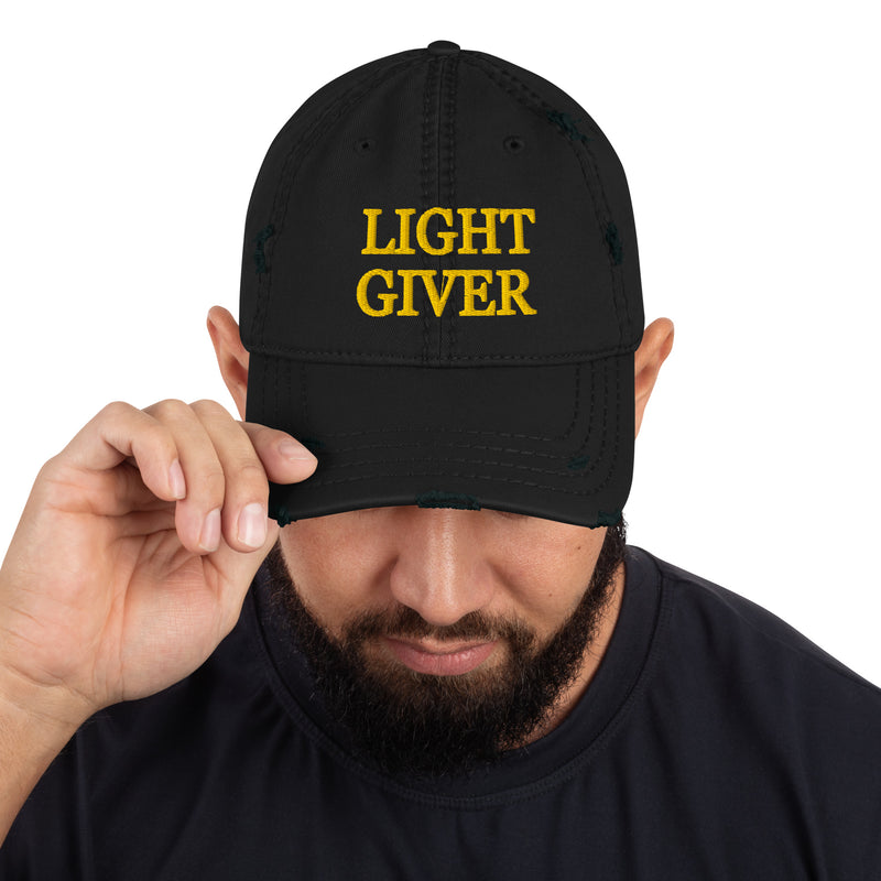 The LIGHT GIVER™ Distressed Dad Hat