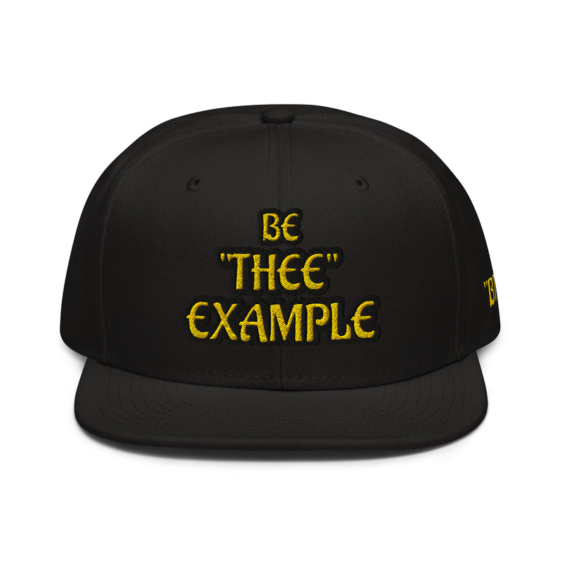 BE "THEE" EXAMPLE™ Snapback Signature Crest