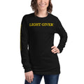 Light Giver — "You Were Sent to Shine" Unisex Long Sleeve Tee
