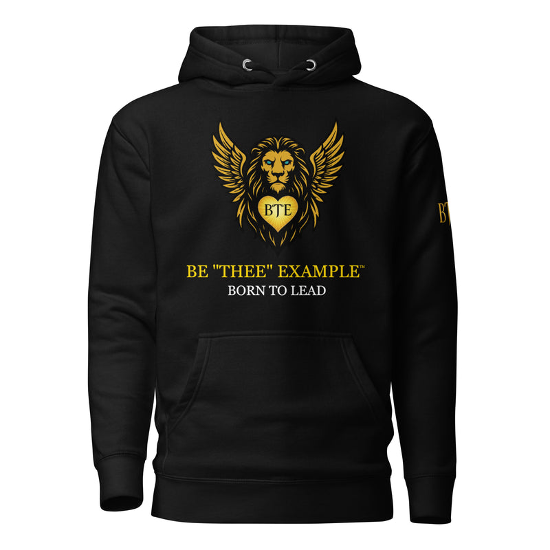 BE "THEE" EXAMPLE™ Lion Crest Hoodie — Born To Lead Edition