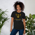 BE "THEE" EXAMPLE™ Golden Heart Crest Tee — Born To Lead Edition